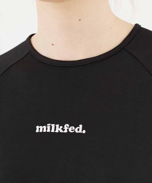 MILKFED.(ミルクフェド)の「COOPER LOGO TUNIC(チュニック・レディース・ブラック/ネイビー・ONE SIZE)」の11枚目の写真