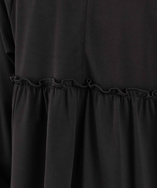 MILKFED.(ミルクフェド)の「COOPER LOGO TUNIC(チュニック・レディース・ブラック/ネイビー・ONE SIZE)」の16枚目の写真