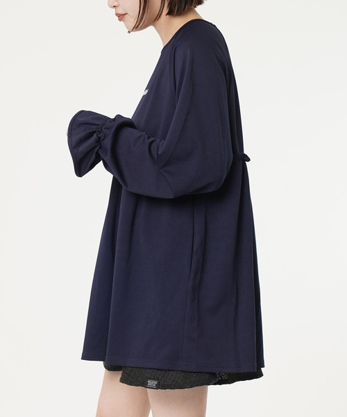 MILKFED.(ミルクフェド)の「COOPER LOGO TUNIC(チュニック・レディース・ブラック/ネイビー・ONE SIZE)」の20枚目の写真