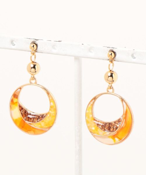 tone(トーン)の「【零-Rei-】彩生シリーズ 環 ピアス(MA)(ピアス(両耳用)・レディース・イエロー/ブルー/グリーン/ターコイズブルー/グリーン系その他/パープル/オレンジ/レッド・FREE)」の11枚目の写真