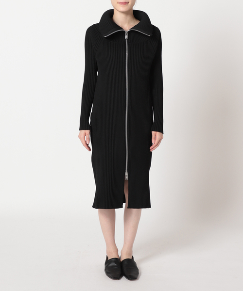Noble（ノーブル）の「リブロングzipニット（ニット/セーター）」 - WEAR