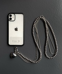 WHO'S WHO gallery（フーズフーギャラリー）の「【SixM/シックスエム】ダブルスマホチェーン（スマホグッズ・レディース）」