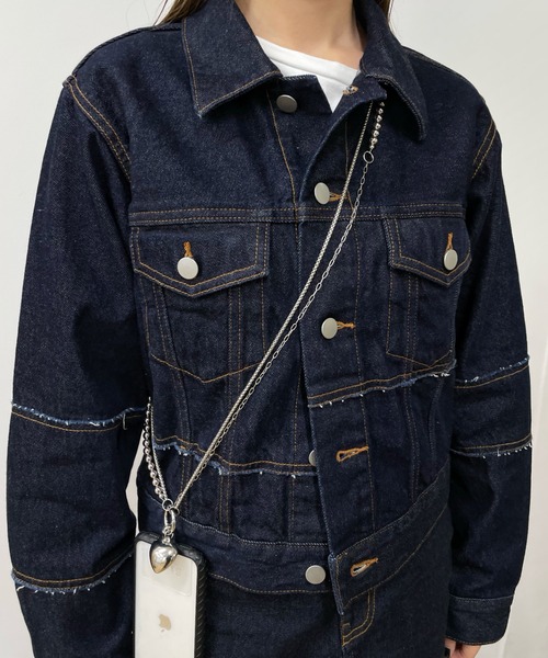 WHO'S WHO gallery（フーズフーギャラリー）の「【SixM/シックスエム】ダブルスマホチェーン（スマホグッズ・レディース・シルバー・FREE）」の3枚目の写真