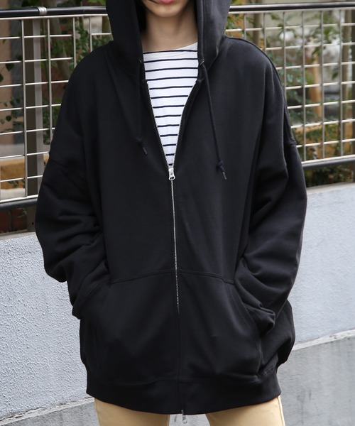 セール】【United Athle】10オンス ダブルジップ ビッグシルエット