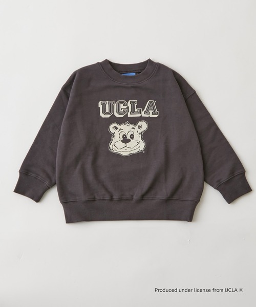 UCLA（ユーシーエルエー）の「【KIDS】【UCLA/ユーシーエルエー】TYPY別注BIG JOEプリントスウェット（スウェット・キッズ・チャコールグレー・L/S/XL/M/XXL）」の2枚目の写真