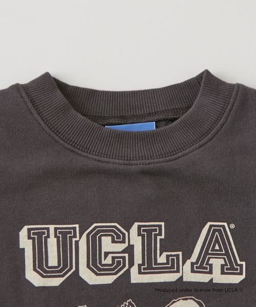 UCLA（ユーシーエルエー）の「【KIDS】【UCLA/ユーシーエルエー】TYPY別注BIG JOEプリントスウェット（スウェット・キッズ・チャコールグレー・L/S/XL/M/XXL）」の4枚目の写真
