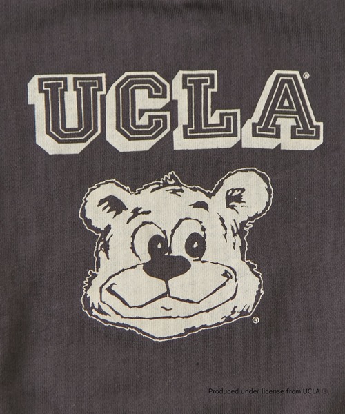 UCLA（ユーシーエルエー）の「【KIDS】【UCLA/ユーシーエルエー】TYPY別注BIG JOEプリントスウェット（スウェット・キッズ・チャコールグレー・L/S/XL/M/XXL）」の5枚目の写真