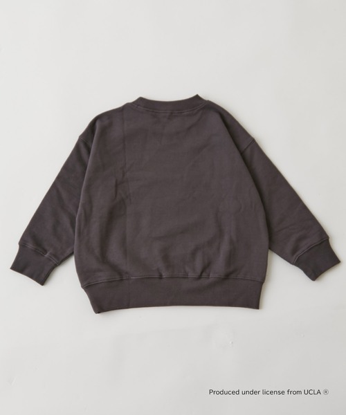 UCLA（ユーシーエルエー）の「【KIDS】【UCLA/ユーシーエルエー】TYPY別注BIG JOEプリントスウェット（スウェット・キッズ・チャコールグレー・L/S/XL/M/XXL）」の3枚目の写真