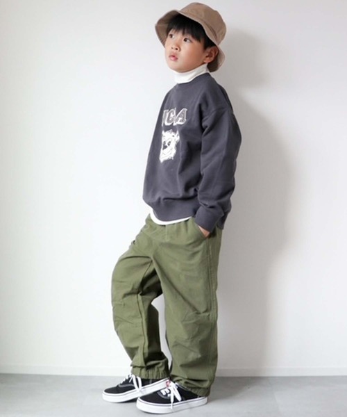 UCLA（ユーシーエルエー）の「【KIDS】【UCLA/ユーシーエルエー】TYPY別注BIG JOEプリントスウェット（スウェット・キッズ・チャコールグレー・L/S/XL/M/XXL）」の15枚目の写真