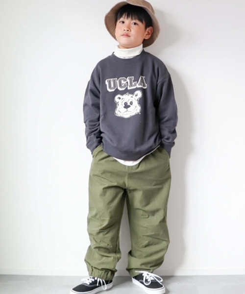 UCLA（ユーシーエルエー）の「【KIDS】【UCLA/ユーシーエルエー】TYPY別注BIG JOEプリントスウェット（スウェット・キッズ・チャコールグレー・L/S/XL/M/XXL）」の14枚目の写真