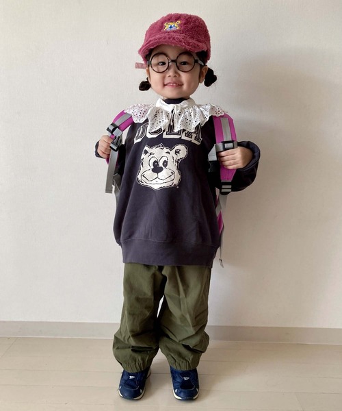 UCLA（ユーシーエルエー）の「【KIDS】【UCLA/ユーシーエルエー】TYPY別注BIG JOEプリントスウェット（スウェット・キッズ・チャコールグレー・L/S/XL/M/XXL）」の7枚目の写真