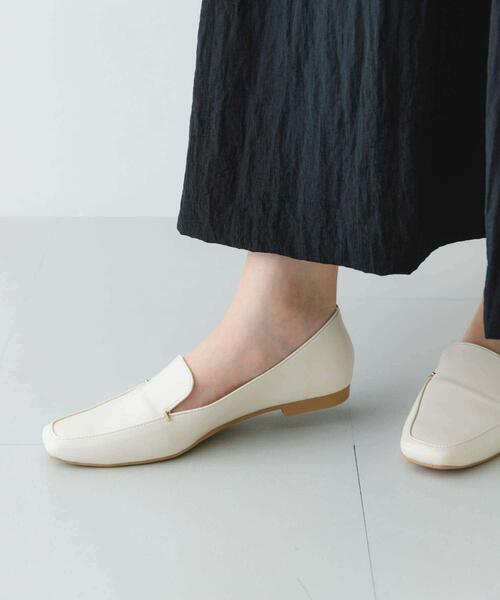 RODE SKO（ロデスコ）の「『MADE IN JAPAN』スクエアトゥプチメタルローファー（ローファー・レディース・ブラック/ブラウン系その他/オフホワイト/ベージュ系その他/グレー系その他/ブラック系その他/ブラウン・36/37/38）」の14枚目の写真