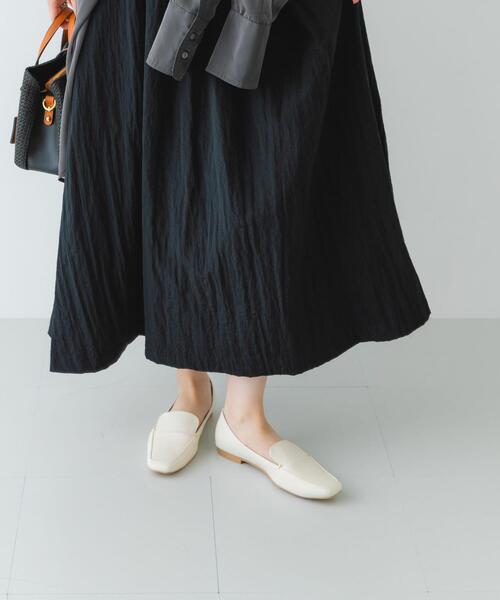 RODE SKO(ロデスコ)の「『MADE IN JAPAN』スクエアトゥプチメタルローファー(ローファー・レディース・ブラック/ブラウン系その他/オフホワイト/ベージュ系その他/グレー系その他/ブラック系その他/ブラウン・36/37/38)」の22枚目の写真