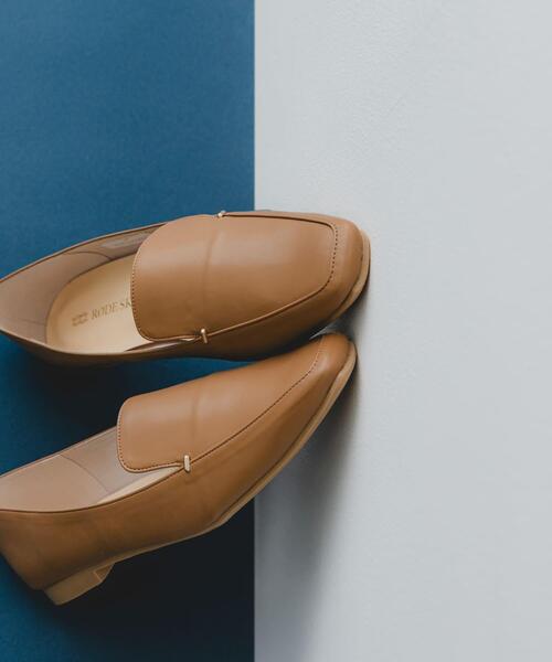 RODE SKO(ロデスコ)の「『MADE IN JAPAN』スクエアトゥプチメタルローファー(ローファー・レディース・ブラック/ブラウン系その他/オフホワイト/ベージュ系その他/グレー系その他/ブラック系その他/ブラウン・36/37/38)」の10枚目の写真