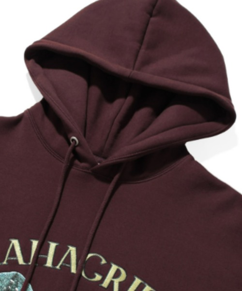 MAHAGRID(マハグリッド)の「『mahagrid/マハグリッド』SAMOYED HOODIE/サモエード プルオーバーパーカー(パーカー・メンズ・ベージュ/ライトグレー/バーガンディー・S/L/M)」の20枚目の写真