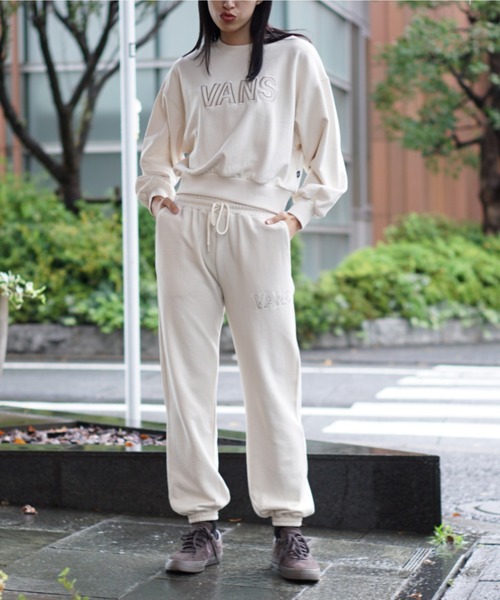 VANS(バンズ)の「VANS/ヴァンズ SWEAT PANTS スウェットパンツ(その他パンツ・レディース・ブラック/オートミール/グリーン・SMALL)」の15枚目の写真