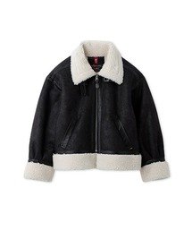 【美品✨別注】 スナイデル×アルファ ロングモンスターパーカー アイボリー 0 Alpha Industries（アルファインダストリーズ）の「【ALPHA