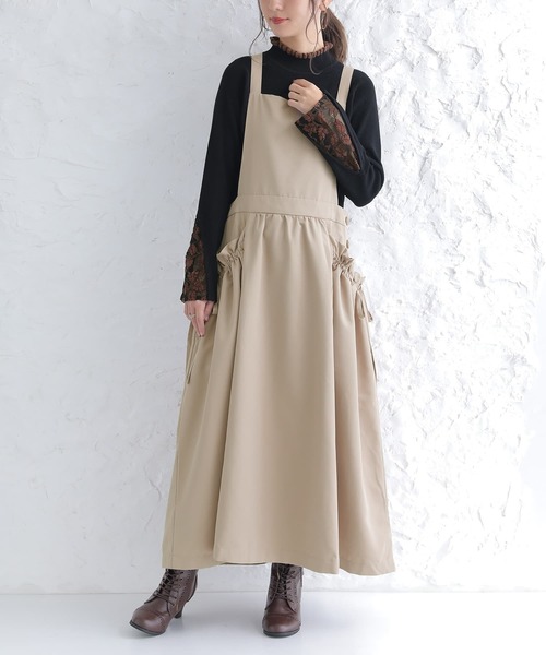 n'OrLABEL（ノアールレーベル）の「『袖レース配色リブニット』（ニット/セーター・レディース・ブラック/オフホワイト/チャコールグレー・1/2）」の19枚目の写真