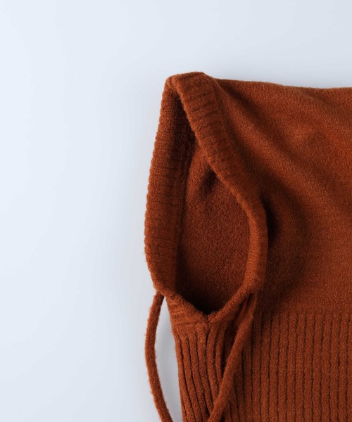 Right-on(ライトオン)の「ニットバラクラバ(その他雑貨・メンズ・オレンジ・ONE SIZE)」の5枚目の写真