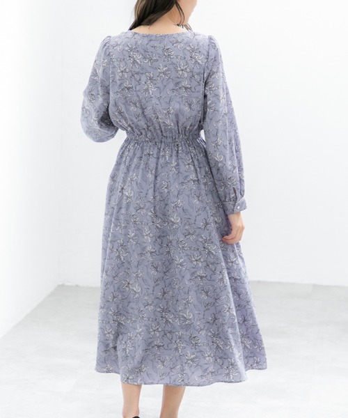 Honeys（ハニーズ）の「パール釦使いワンピース（ワンピース・レディース・ブラック/ブルー系その他/ピンク系その他/グリーン系その他/ホワイト系その他/ブルー系その他2・M/L/LL/S）」の9枚目の写真