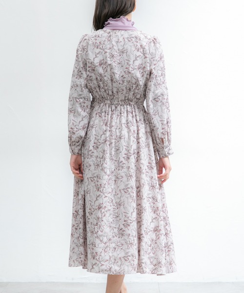 Honeys（ハニーズ）の「パール釦使いワンピース（ワンピース・レディース・ブラック/ブルー系その他/ピンク系その他/グリーン系その他/ホワイト系その他/ブルー系その他2・M/L/LL/S）」の13枚目の写真