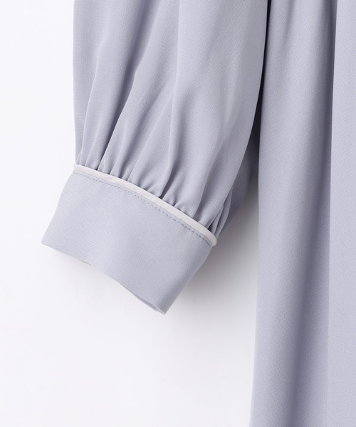 Honeys（ハニーズ）の「パール釦使いワンピース（ワンピース・レディース・ブラック/ブルー系その他/ピンク系その他/グリーン系その他/ホワイト系その他/ブルー系その他2・M/L/LL/S）」の20枚目の写真