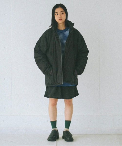 WHIMSIC(ウィムジック)の「【UNISEX/サイズ展開あり】USMCパディングジャケット(ダウンジャケット/コート・メンズ・モカ/ブラック・1/2)」の8枚目の写真