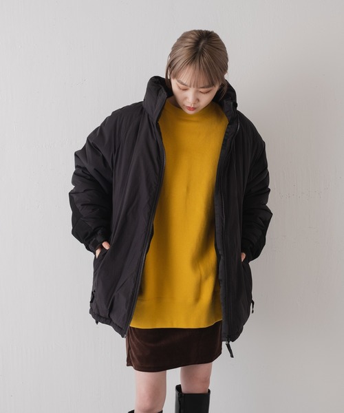 WHIMSIC(ウィムジック)の「【UNISEX/サイズ展開あり】USMCパディングジャケット(ダウンジャケット/コート・メンズ・モカ/ブラック・1/2)」の13枚目の写真