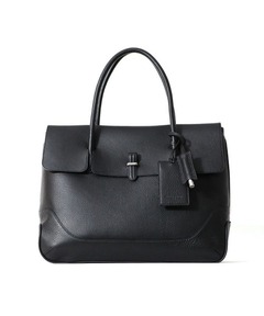 FARO × BEAMS F / 別注 FRATELLI レザー フラップ トートバッグ