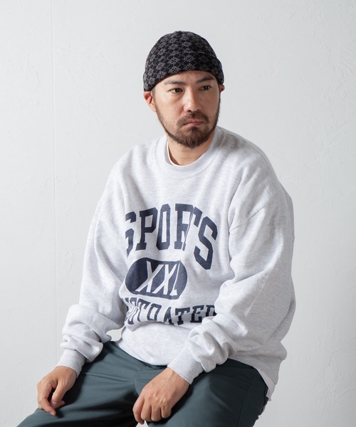 RACAL(ラカル)の「Argyle Check Roll Knit Cap / アーガイルチェックロールニットキャップ(ニットキャップ/ビーニー・メンズ・ブラック/グリーン/パープル/ベージュ・FREE)」の17枚目の写真