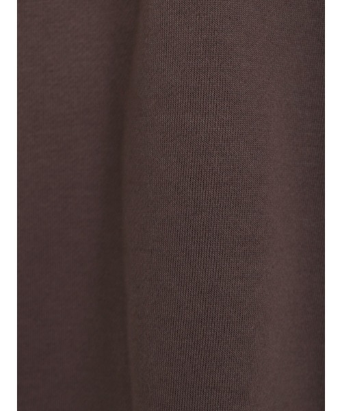 Samansa Mos2（サマンサ モスモス）の「コーデュロイパッチワークロゴ裏起毛スウェット（Tシャツ/カットソー・レディース・ネイビー/ミント/モカ/キナリ・ﾌﾘ-）」の19枚目の写真