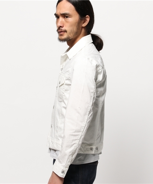 EDIFICE（エディフィス）の「◇ピマウェザー3RD型ブルゾン（ブルゾン・メンズ・ホワイト/ベージュ/ネイビー・48/44/46/50）」の8枚目の写真