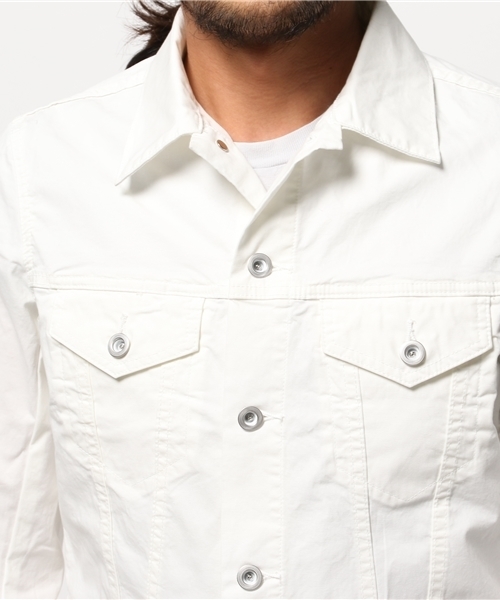 EDIFICE（エディフィス）の「◇ピマウェザー3RD型ブルゾン（ブルゾン・メンズ・ホワイト/ベージュ/ネイビー・48/44/46/50）」の11枚目の写真