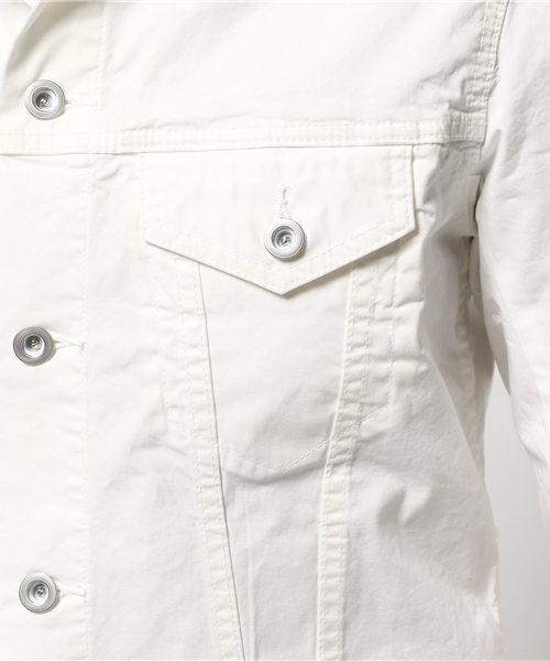 EDIFICE（エディフィス）の「◇ピマウェザー3RD型ブルゾン（ブルゾン・メンズ・ホワイト/ベージュ/ネイビー・48/44/46/50）」の4枚目の写真