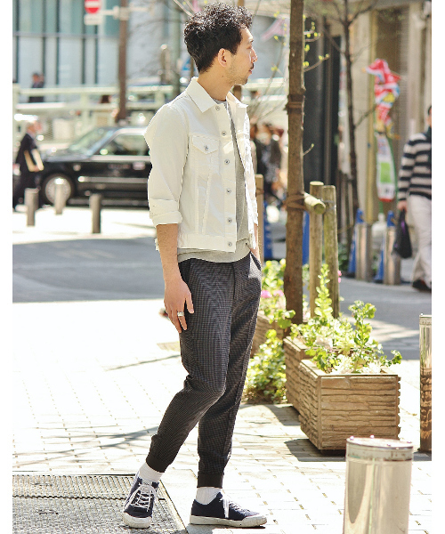 EDIFICE（エディフィス）の「◇ピマウェザー3RD型ブルゾン（ブルゾン・メンズ・ホワイト/ベージュ/ネイビー・48/44/46/50）」の18枚目の写真