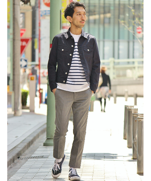 EDIFICE（エディフィス）の「◇ピマウェザー3RD型ブルゾン（ブルゾン・メンズ・ホワイト/ベージュ/ネイビー・48/44/46/50）」の20枚目の写真