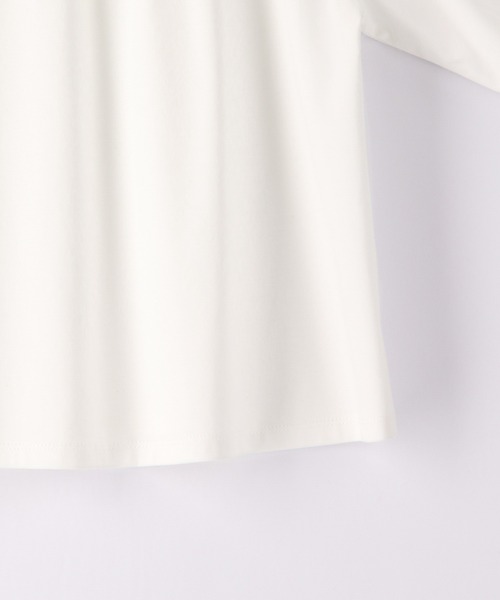 ROPE' PICNIC(ロペピクニック)の「【KIDS】入卒式にも/スタンドフリルシャーリングブラウス(シャツ/ブラウス・キッズ・オフホワイト・110/120/130/140/150)」の13枚目の写真