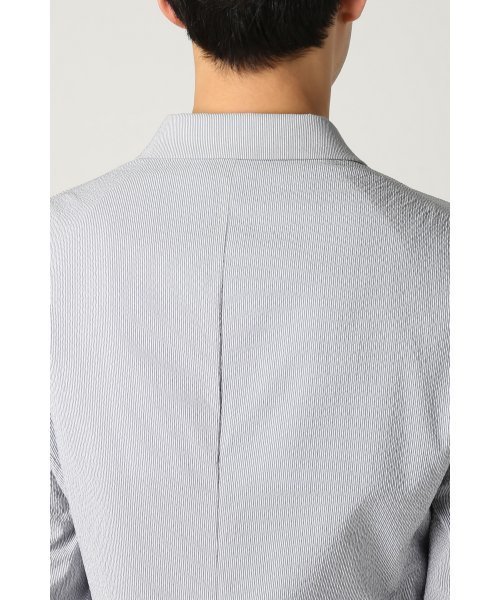 ivory court（アイボリーコート）の「◆ストライプサッカー 3ボタンジャケット（テーラードジャケット・メンズ・ブルー系その他/ネイビー・36/38/40）」の12枚目の写真