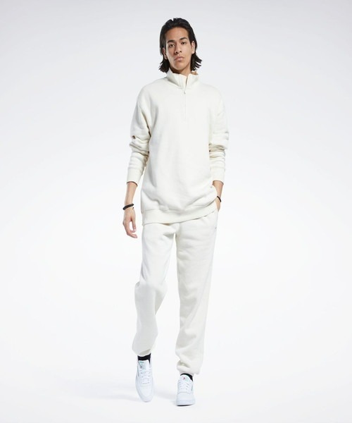 Reebok(リーボック)の「クラシック 1/4 ジップ / CL ND 1/4 ZIP(スウェット・メンズ・イエロー/オフホワイト/アッシュブラウン・OT/J/O/XXX-LARGE/XX-LARGE/SMALL/MEDIUM/X-SMALL/LARGE/X-LARGE)」の7枚目の写真