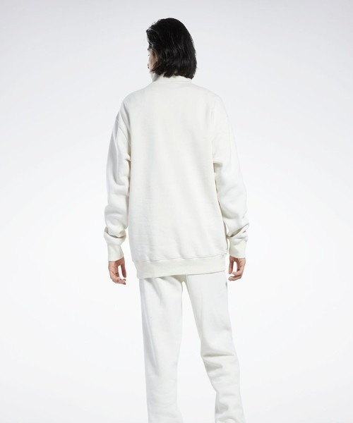 Reebok(リーボック)の「クラシック 1/4 ジップ / CL ND 1/4 ZIP(スウェット・メンズ・イエロー/オフホワイト/アッシュブラウン・OT/J/O/XXX-LARGE/XX-LARGE/SMALL/MEDIUM/X-SMALL/LARGE/X-LARGE)」の8枚目の写真