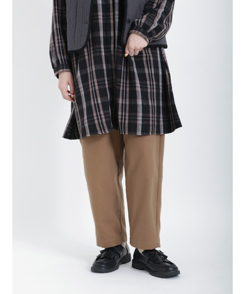 Samansa Mos2（サマンサ モスモス）の「柄アソートテーパードパンツ（その他パンツ・レディース・ブラック/グリーン/モカ/チャコール/キナリ・ﾌﾘ-）」の18枚目の写真