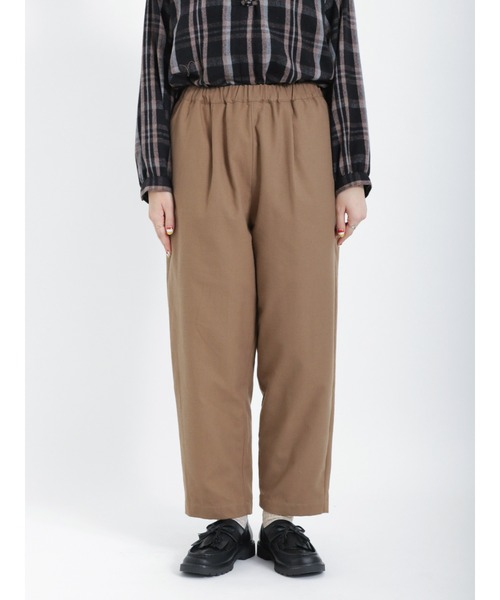 Samansa Mos2（サマンサ モスモス）の「柄アソートテーパードパンツ（その他パンツ・レディース・ブラック/グリーン/モカ/チャコール/キナリ・ﾌﾘ-）」の19枚目の写真