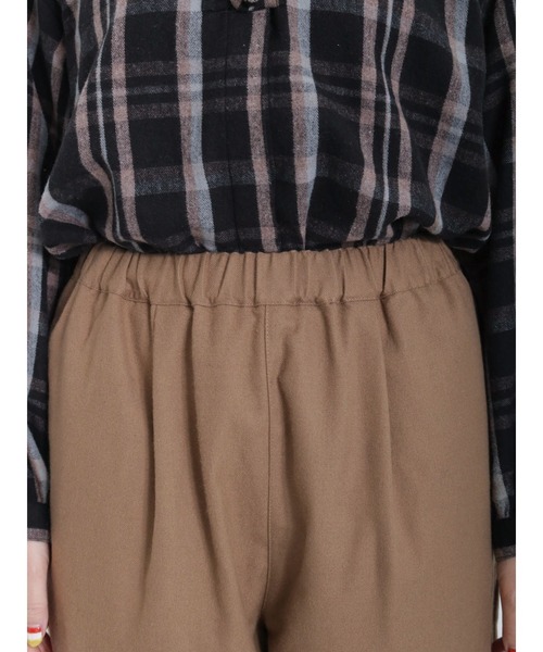 Samansa Mos2（サマンサ モスモス）の「柄アソートテーパードパンツ（その他パンツ・レディース・ブラック/グリーン/モカ/チャコール/キナリ・ﾌﾘ-）」の22枚目の写真