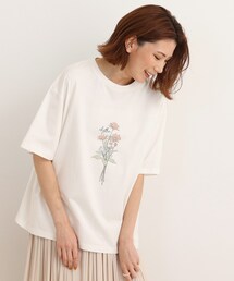 SHOO・LA・RUE | 【プチプラ/コットン100%】選べるプリント バリエーション！垢抜け半袖Tシャツ(Tシャツ/カットソー)