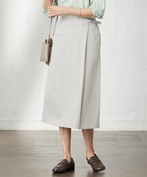 【洗える】 Hari-Puru jersey スカート