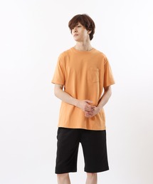 【Champion/チャンピオン】メンズ ベーシック ショートスリーブポケットTシャツ