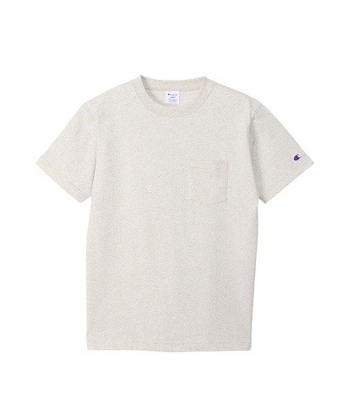Champion(チャンピオン)の「【Champion/チャンピオン】メンズ ベーシック ショートスリーブポケットTシャツ(Tシャツ/カットソー・メンズ・ブラック/オレンジ系1/ネイビー/スモーキーグリーン系1/グレー/ホワイト/オレンジ系その他7/ピーコックグリーン系/オートミール/ベージュ系その他3/スカイブルー/その他21/グリーン・MEDIUM/LARGE/X-LARGE/SMALL)」の4枚目の写真