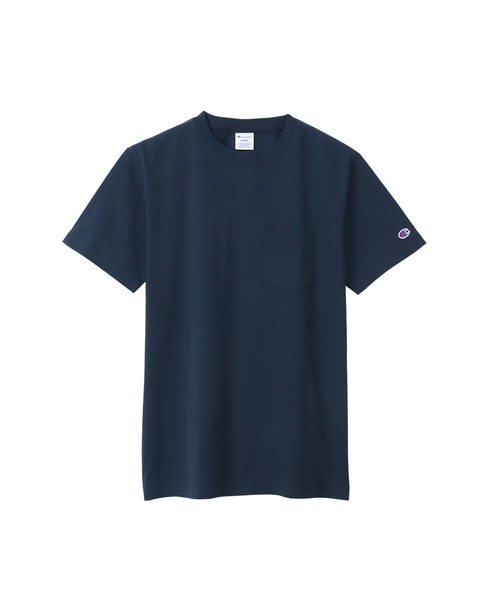 Champion(チャンピオン)の「【Champion/チャンピオン】メンズ ベーシック ショートスリーブポケットTシャツ(Tシャツ/カットソー・メンズ・ブラック/オレンジ系1/ネイビー/スモーキーグリーン系1/グレー/ホワイト/オレンジ系その他7/ピーコックグリーン系/オートミール/ベージュ系その他3/スカイブルー/その他21/グリーン・MEDIUM/LARGE/X-LARGE/SMALL)」の10枚目の写真
