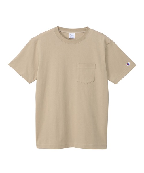 Champion(チャンピオン)の「【Champion/チャンピオン】メンズ ベーシック ショートスリーブポケットTシャツ(Tシャツ/カットソー・メンズ・ブラック/オレンジ系1/ネイビー/スモーキーグリーン系1/グレー/ホワイト/オレンジ系その他7/ピーコックグリーン系/オートミール/ベージュ系その他3/スカイブルー/その他21/グリーン・MEDIUM/LARGE/X-LARGE/SMALL)」の5枚目の写真