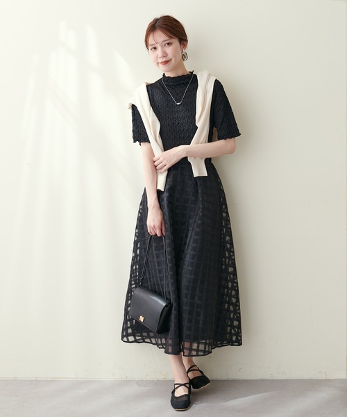 natural couture（ナチュラルクチュール）の「オーガンジー